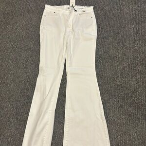 Judy blue white non distressed flare